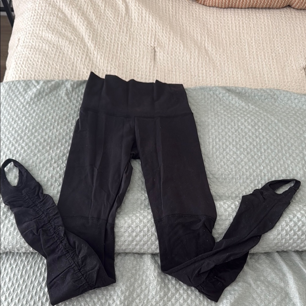 Black High-Waisted Leggings